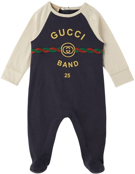 gucci baby set sale|gucci baby jumpsuit.